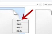 台式电脑中删除的文件如何恢复？（一步步教你恢复台式电脑中误删除的文件）